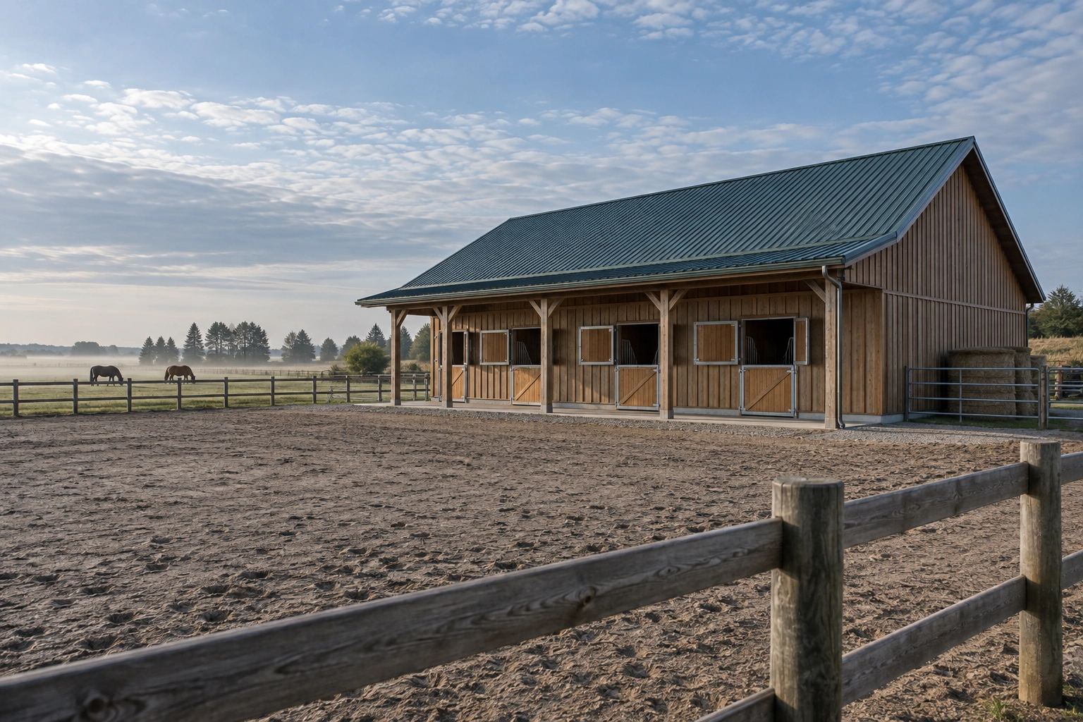 Horse Barns & Equestrian Buildings