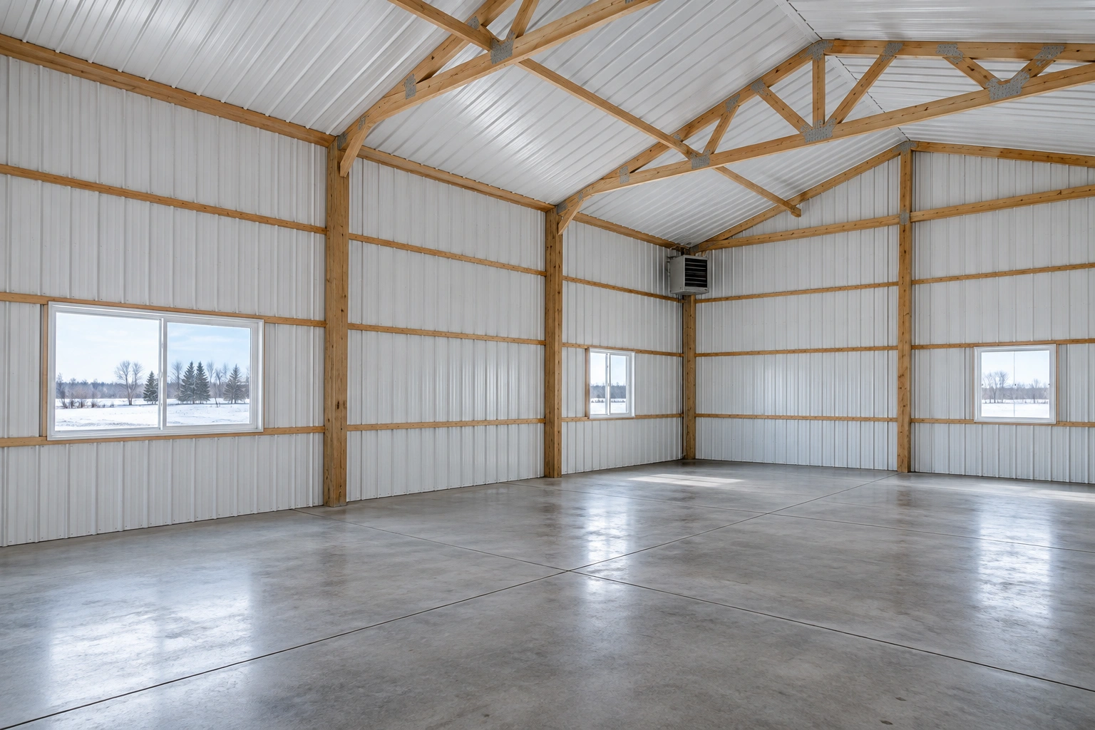 Insulated Pole Barns
