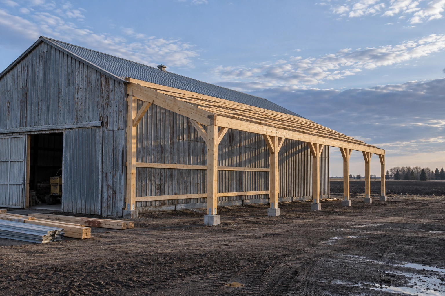 Pole Barn Renovation & Additions